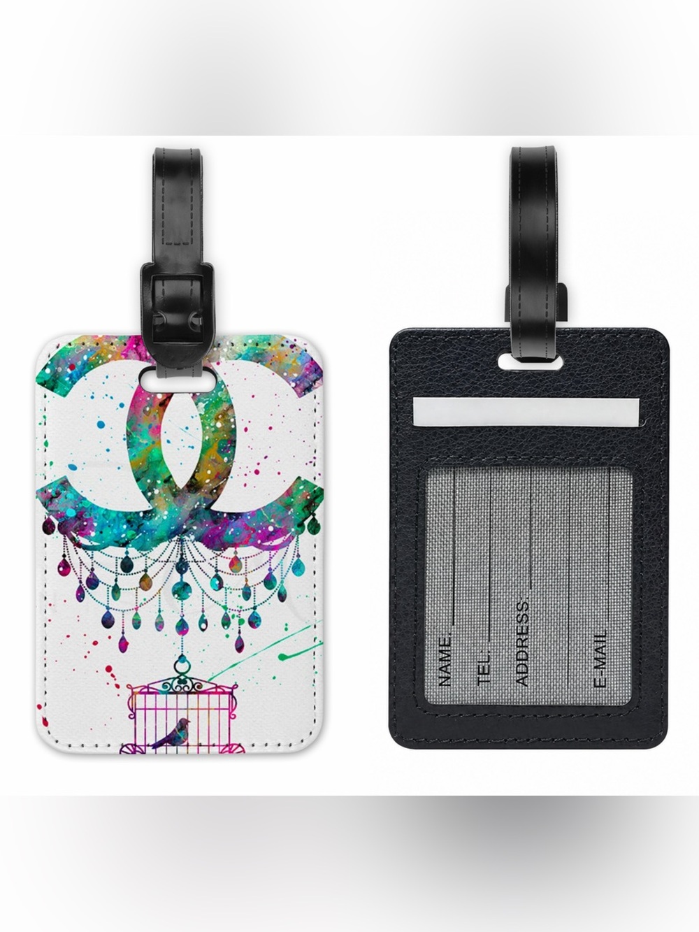 HANDMADE FASHION Luggage ID Tag